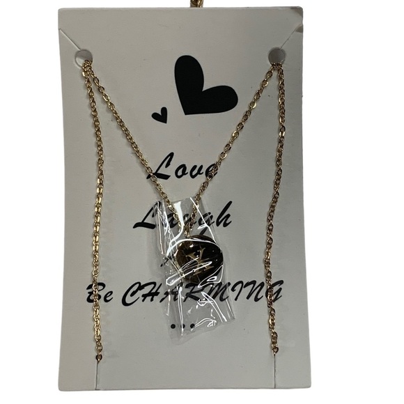 Gold Initial Necklace-14K Gold Plated - Picture 1 of 4